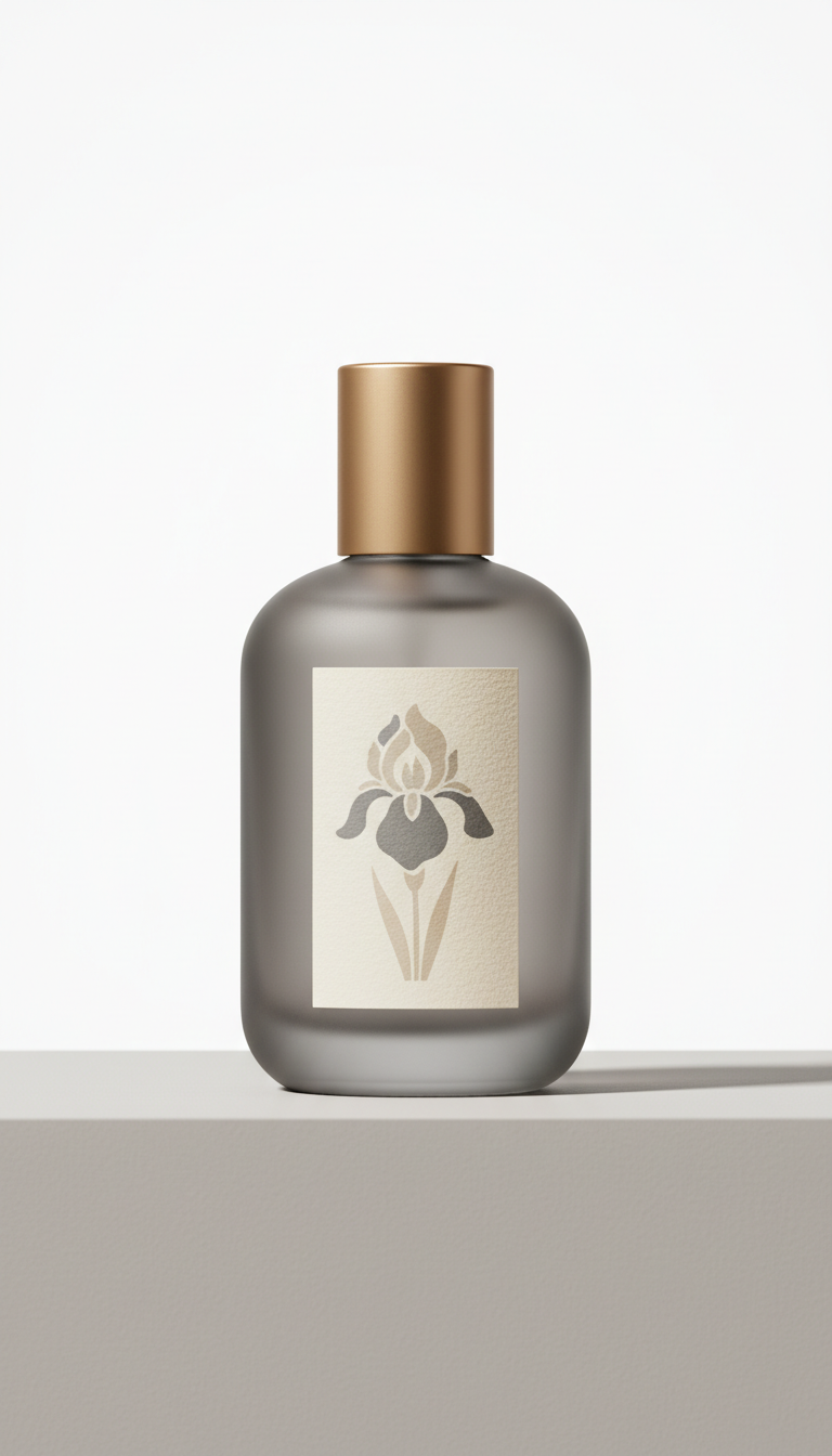 Velvet Iris Eau de Parfum Matte White Packaging